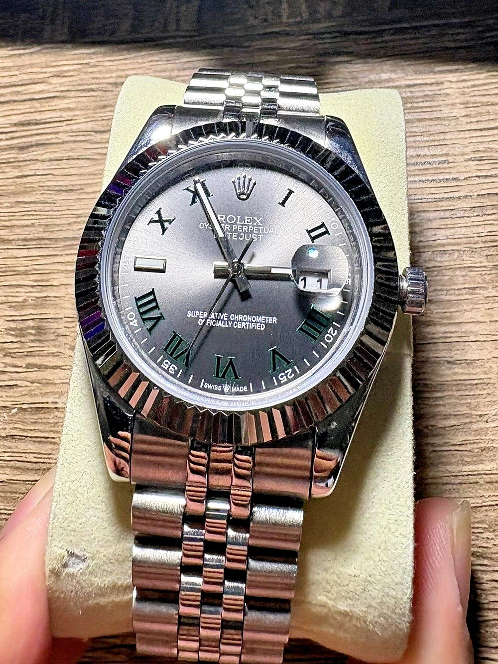Rolex Stainless Steel Watch Silver